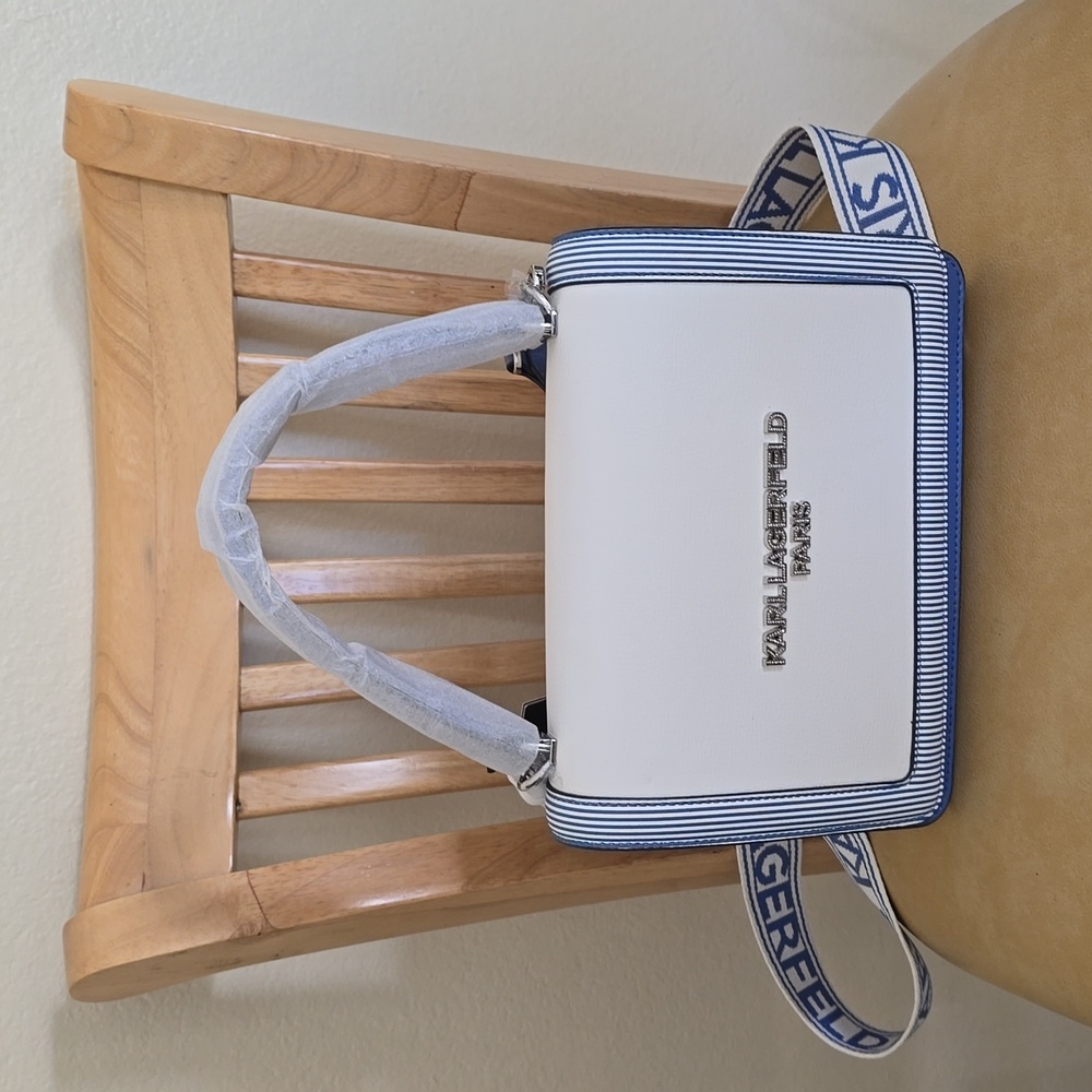 Simone front flap crossbody bag🩵🩵